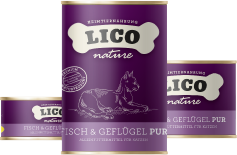 Lico Nature Katzenfutter Fisch und Geflügel